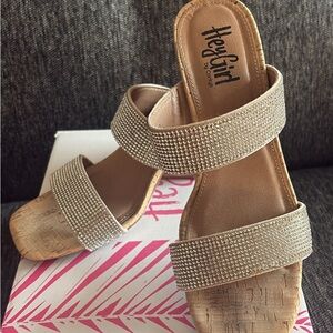 Hey Girl by Corkys Women's Glittering Sandals